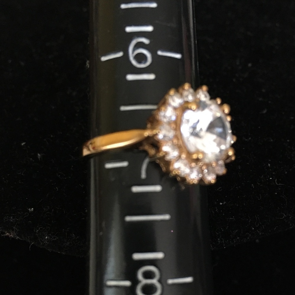 Cocktail ring marked‎ 925 - Picture 7 of 8